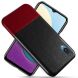 Защитный чехол KSQ Dual Color для Samsung Galaxy A02 (A022) - Black / Wine Red. Фото 1 из 6