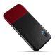 Защитный чехол KSQ Dual Color для Samsung Galaxy A02 (A022) - Black / Wine Red. Фото 2 из 6