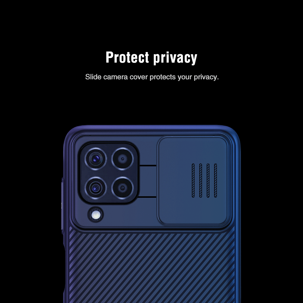 Защитный чехол NILLKIN CamShield Case для Samsung Galaxy M62 - Blue