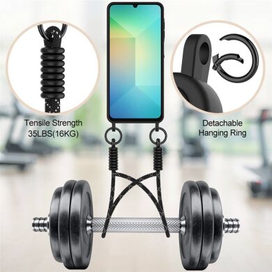 Защитный чехол Reframe Silicone Holder для Samsung Galaxy A07 (A075) - Black