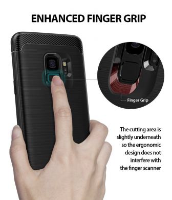 Захисний чохол RINGKE Onyx для Samsung Galaxy S9 (G960) - Orchyd Grey