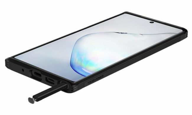Захисний чохол Spigen (SGP) Tough Armor для Samsung Galaxy Note 10+ (N975) - Black