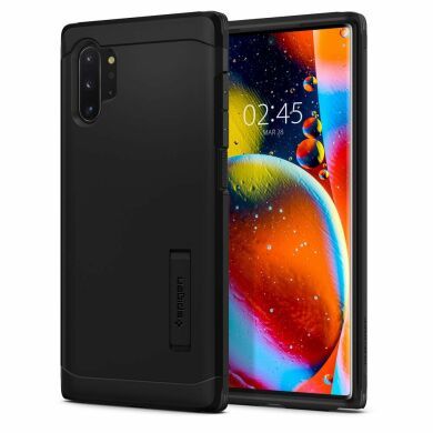 Захисний чохол Spigen (SGP) Tough Armor для Samsung Galaxy Note 10+ (N975) - Black