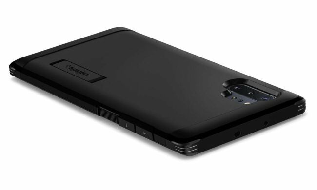 Защитный чехол Spigen (SGP) Tough Armor для Samsung Galaxy Note 10+ (N975) - Black
