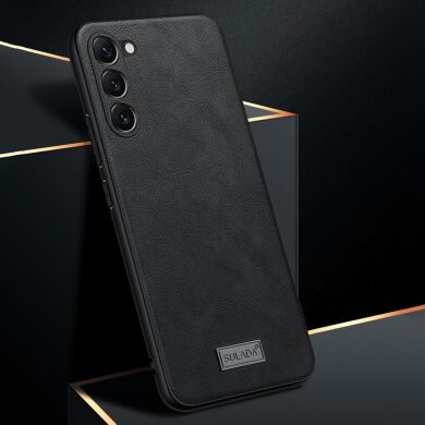 Защитный чехол SULADA Leather Case для Samsung Galaxy S23 - Black