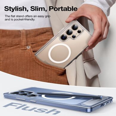 Захисний чохол TORRAS Ostand L1 (with MagSafe) для Samsung Galaxy S26 Ultra - Clear