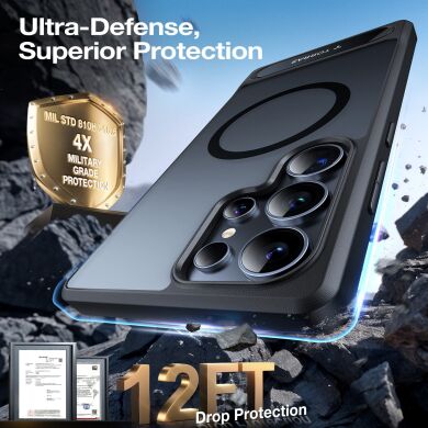 Захисний чохол TORRAS Ostand L1 (with MagSafe) для Samsung Galaxy S26 Ultra - Clear