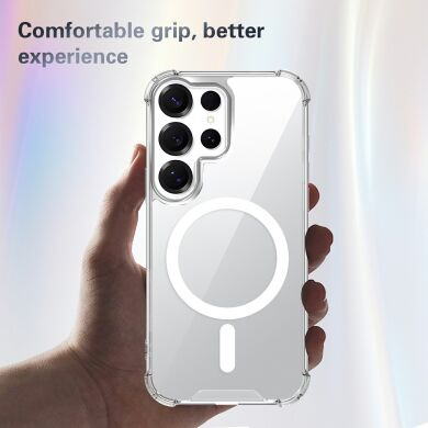 Захисний чохол UniCase AirBag Flow MagSafe для Samsung Galaxy S26 Ultra (S948) - Transparent