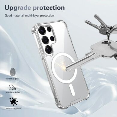 Захисний чохол UniCase AirBag Flow MagSafe для Samsung Galaxy S26 Ultra (S948) - Transparent