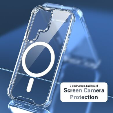 Захисний чохол UniCase AirBag Flow MagSafe для Samsung Galaxy S26 Ultra (S948) - Transparent
