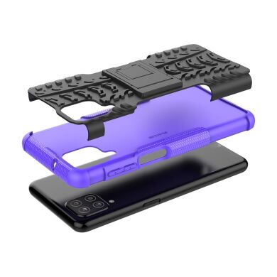 Защитный чехол UniCase Hybrid X для Samsung Galaxy A12 (A125) / A12 Nacho (A127) / M12 (M127) - Purple