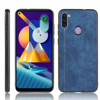 Захисний чохол UniCase Leather Series для Samsung Galaxy A11 (A115) - Blue