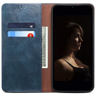 Захисний чохол UniCase Leather Wallet для Samsung Galaxy A37 (A376) - Blue