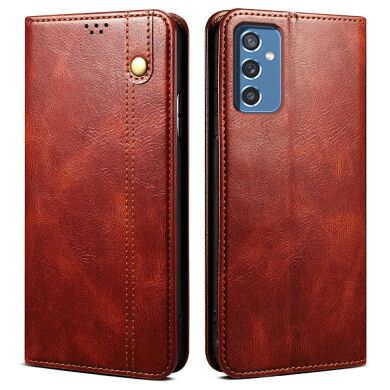 Захисний чохол UniCase Leather Wallet для Samsung Galaxy M52 (M526) - Brown