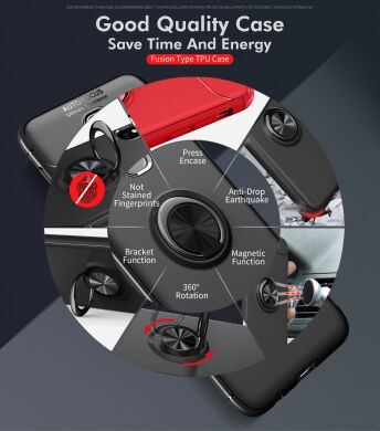 Захисний чохол UniCase Magnetic Ring для Samsung Galaxy J4+ (J415) - Blue