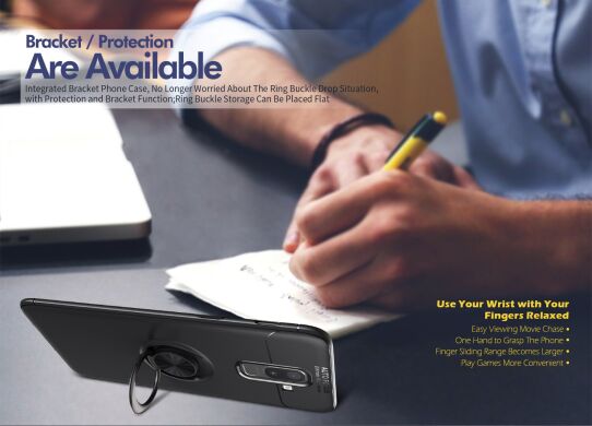 Захисний чохол UniCase Magnetic Ring для Samsung Galaxy J4+ (J415) - Blue