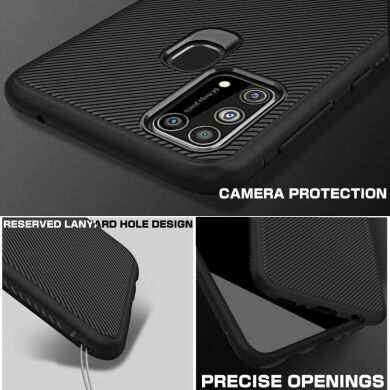 Защитный чехол UniCase Twill Soft для Samsung Galaxy M31 (M315) - Black