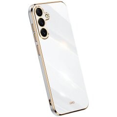 Защитный чехол XINLI Porcelain Design для Samsung Galaxy S25 FE (S731) - White