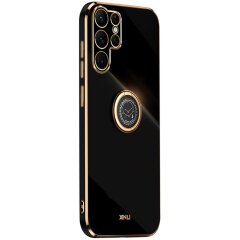Захисний чохол XINLI Porcelain Ring для Samsung Galaxy S26 Ultra (S948) - Black