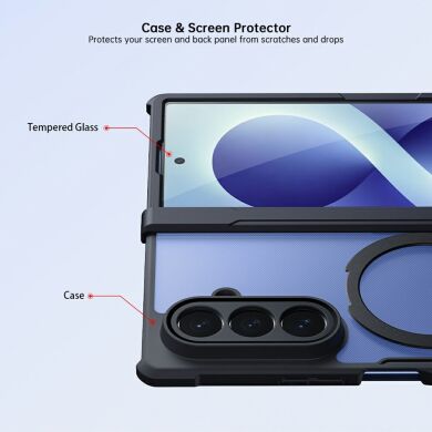 Захисний чохол XUNDD Rugged Case with MagSafe (FF) для Samsung Galaxy Fold 8 Ultra - Black