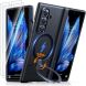 Защитный комплект TORRAS Ostand Q3 Spin MagSafe для Samsung Galaxy Fold 7 - Black. Фото 1 из 9