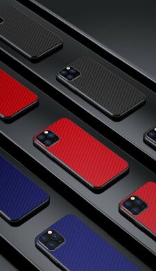 Наклейка на задню панель RockSpace Carbon Fiber Series для Samsung Galaxy S20 FE (G780) - Red