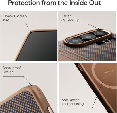 Захисний чохол Pitaka Cairn ProGuard для Samsung Galaxy S26 Ultra (S948) PBS2604U - Moonrise