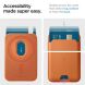 Кардхолдер Spigen Valentinus 3 Cards (MagFit) AFA11339 - Mettalic Orange. Фото 12 из 14