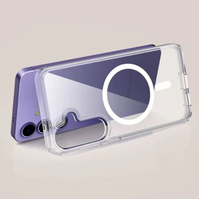 Защитный чехол Tech-Protect FlexAir Hybrid MagSafe для Samsung Galaxy S25 Edge (S937) - Clear