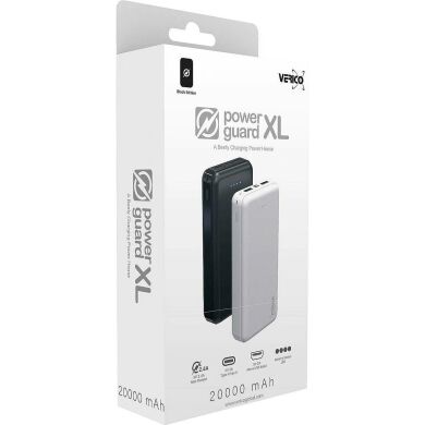 Внешний аккумулятор Verico Power Guard XL (20000mAh) - Black