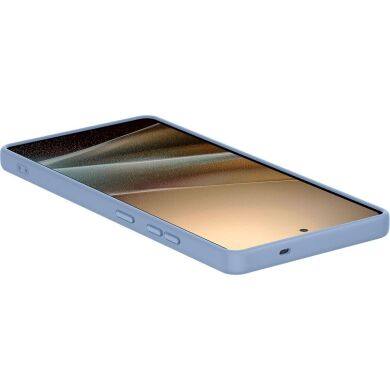 Захисна накладка Spigen Silicone Fit (MagFit) для Samsung Galaxy S25 Ultra (S938) ACS09018 - Sapphire Blue