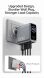 Сетевое зарядное устройство WIWU CHG200 Voyager PD140W + QC3.0 (USB + 3Type-C) + кабель Type-C to Type-C - Grey. Фото 6 из 11