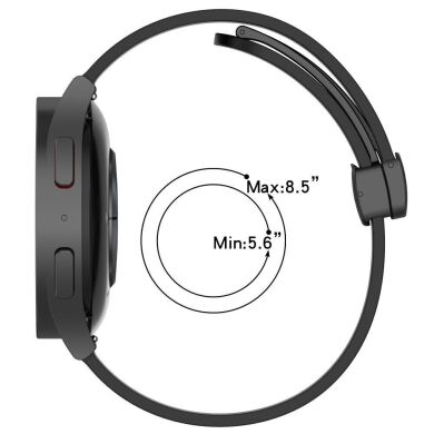 Ремешок Deexe Magnetic Braselet для часов с шириной крепления 22 мм - Black