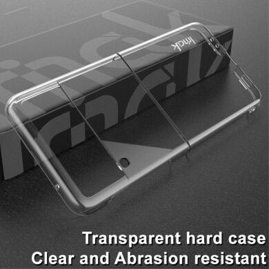 Пластиковий чохол IMAK Crystal II Pro (FF) для Samsung Galaxy Flip 4 - Transparent