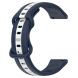 Ремінець Deexe Sport Strap для годинників з шириною кріплення 20мм - Midnight Blue / White