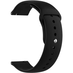 Ремешок ArmorStandart Silicone Watch Strap для часов с шириной крепления 20мм - Black