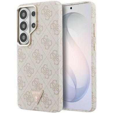 Защитный чехол Guess 4G Triangle Logo MagSafe для Samsung Galaxy S26 Ultra (S948) GUHMS26LP4GTDGMP - Pink