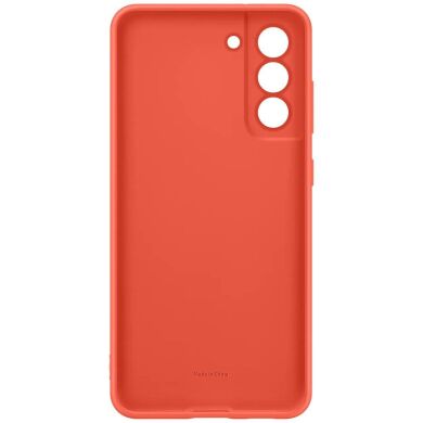 Защитный чехол Silicone Cover для Samsung Galaxy S21 FE (G990) EF-PG990TPEGRU - Coral