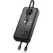 Зовнішній акумулятор Hoco J132A Sabio 22.5W+PD20W (20000mAh) - Black