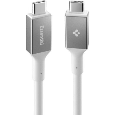 Кабель Spigen Essential Type-C to Type-C (240W, 1.2m) ACA08776 - White