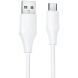 Кабель Hoco X124 USB to Type-C (3A, 1m) - White. Фото 1 из 5