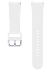 Оригинальный ремешок Sport Band (Size M/L) для Samsung Galaxy Watch 4 / 4 Classic / 5 / 5 Pro / 6 / 6 Classic (ET-SFR87LWEGRU) - White