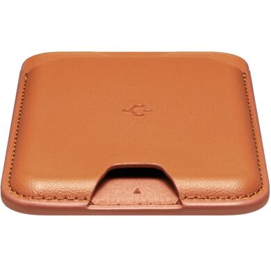 Кардхолдер Spigen Valentinus 3 Cards (MagFit) AFA11339 - Mettalic Orange