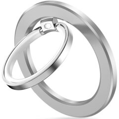 Кольцо-держатель для смартфона Tech-Protect MMR300 Magnetic - Silver