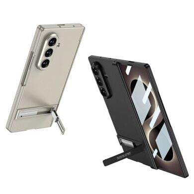 Защитный чехол GKK Hinge Stand для Samsung Galaxy Fold 8 Ultra - Silver