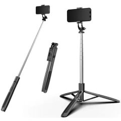 Трипод RTAKO Q05 Ultra-Wide Angle Selfie Stick - Black