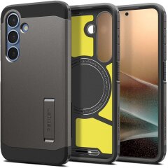 Защитный чехол Spigen (SGP) Tough Armor (MagFit) для Samsung Galaxy S25 (S931) ACS09009 - Gunmetal