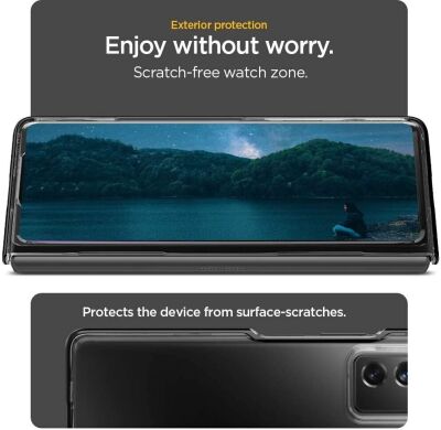 Защитный чехол Spigen (SGP) Ultra Hybrid для Samsung Galaxy Fold 2 - Matte Black