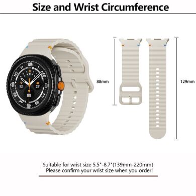 Ремешок KALEBOL Silicone Strap для Samsung Galaxy Watch 8 (40/44mm) / 8 Classic - Red