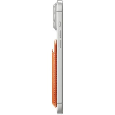 Кардхолдер Spigen Valentinus 3 Cards (MagFit) AFA11339 - Mettalic Orange